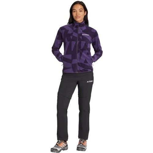 Adidas TERREX JN0996 Terrex Multi Printed Full-Zip Fleece Jacket