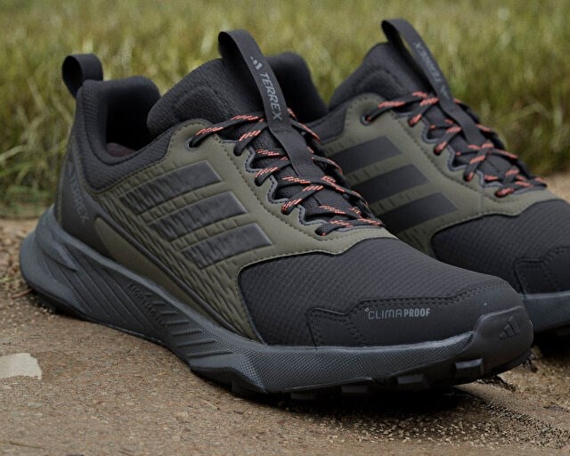 ADIDAS TERREX TRACEFINDER 2 CLIMA Erkek Arazi Tipi Koşu Ayakkabısı JR7768 Haki