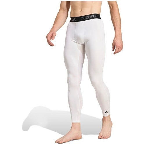Adidas Tf Base Tight Erkek Antrenman Taytı JX2569 Beyaz