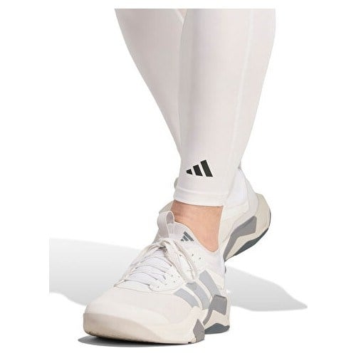 Adidas Tf Base Tight Erkek Antrenman Taytı JX2569 Beyaz