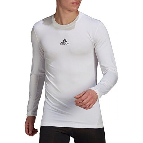 Adidas Tf Ls Top M Erkek Futbol Uzun Kollu Içlik GU7334 Beyaz