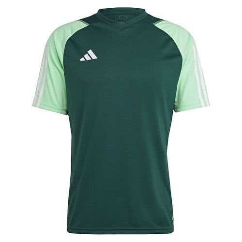 adidas Tiro 23 Erkek Yeşil Tişört Şık Tasarım ve Nefes Alabilir Kumaş ile Günlük Kullanım İçin HU1297