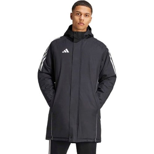 Adidas Tiro 24 Erkek Siyah Kapüşonlu Mont