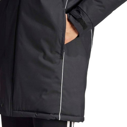 Adidas Tiro 24 Erkek Siyah Kapüşonlu Mont