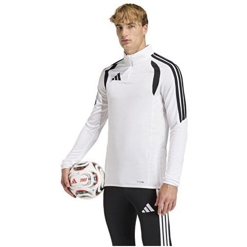 Adidas Tiro 26 League Tr Top Erkek Futbol Antrenman Uzun Kollu Tişört KC1260 Beyaz