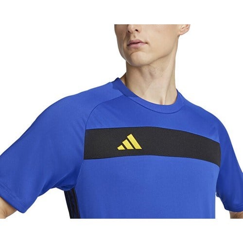 Adidas Tiro Es Jsy Erkek Futbol Antrenman Tişörtü JW4613 Mavi