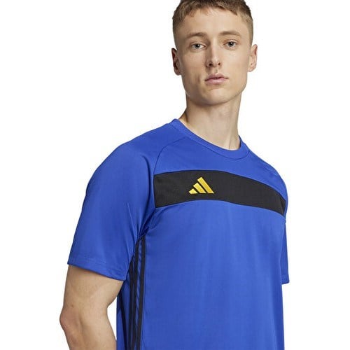 Adidas Tiro Es Jsy Erkek Futbol Antrenman Tişörtü JW4613 Mavi