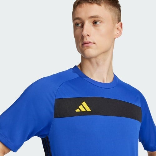Adidas Tıro Es Jsy Mavi Erkek JW4613 Tişört S Beden Rahat Kullanım İçin Özel Tasarım
