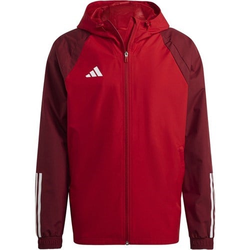 adidas TIRO23 C Aw Jk Erkek Futbol Yağmurluk HE5653 Kırmızı