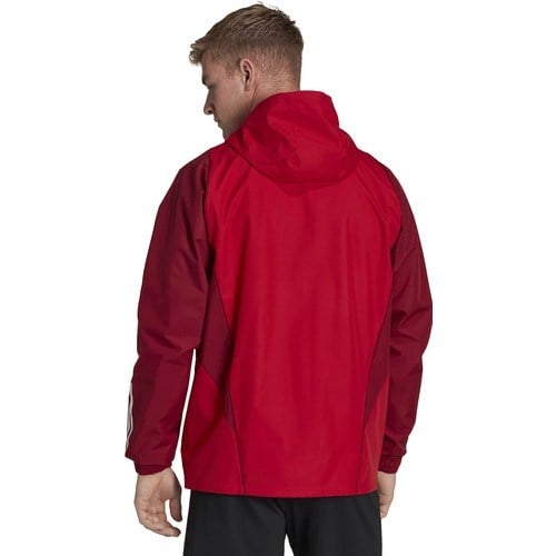adidas TIRO23 C Aw Jk Erkek Futbol Yağmurluk HE5653 Kırmızı