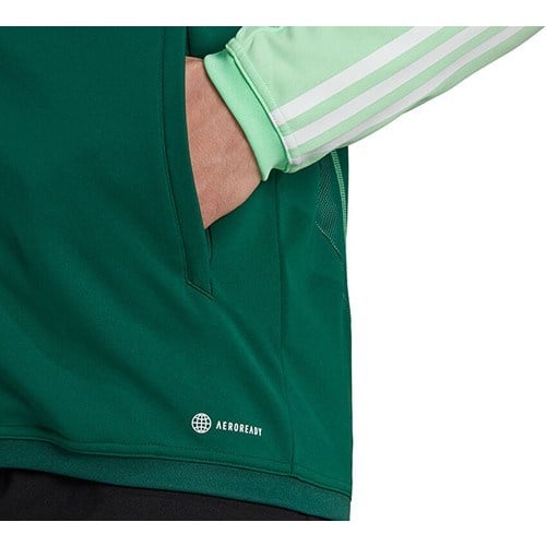 Adidas TIRO23 C Tr Jkt Erkek Futbol Antrenman Ceketi HU1303 Haki