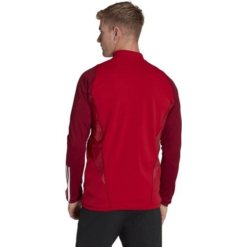 adidas TIRO23 C Tr Jkt Erkek Futbol Uzun Kollu Antrenman Üstü HE5650 Kırmızı