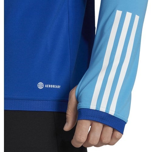 adidas TIRO23 C Tr Top Erkek Futbol Uzun Kollu Antrenman Üstü HU1309 Mavi
