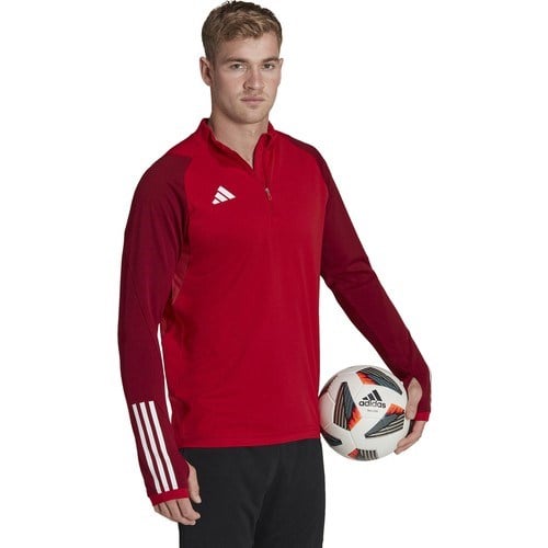 adidas TIRO23 C Tr Top Erkek Futbol Uzun Kollu Antrenman Üstü HI3050 Kırmızı