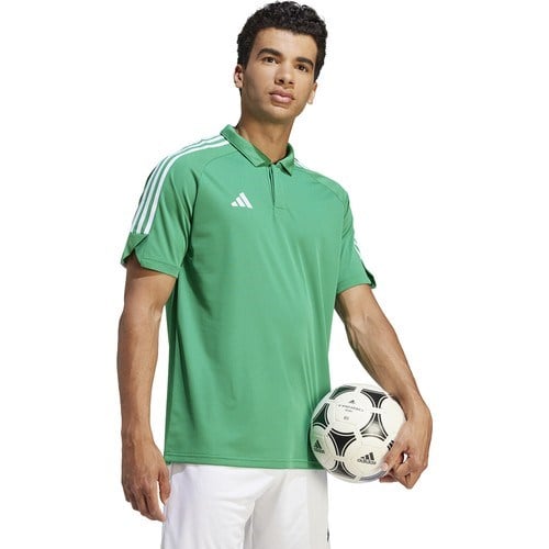 adidas TIRO23 L Polo Erkek Futbol Polo Yaka Tişört IC7861 Yeşil