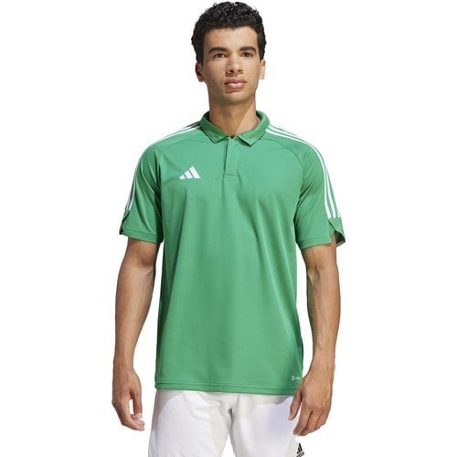 adidas TIRO23 L Polo Erkek Futbol Polo Yaka Tişört IC7861 Yeşil
