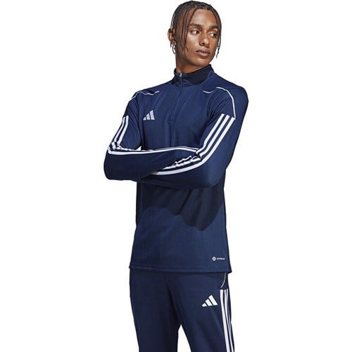 Adidas TIRO23 L Tr Top Erkek Futbol Uzun Kollu Antrenman Üstü HS7229 Lacivert