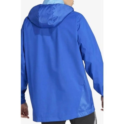 adidas TIRO24 C Awjkt Erkek Futbol Antrenman Ceketi 2XL Uzun Kol Midi Kesim Mavi IR7561