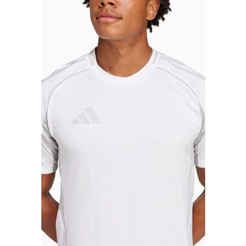 Adidas TIRO25 C M Jsym Beyaz Erkek Tişört JF6082 %100 Polyester Nefes Alabilir Kumaş ile Spor ve Günlük Kullanım