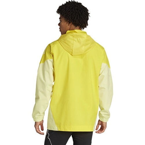 Adidas TIRO25C Aw Jkt Erkek Futbol Antrenman Yağmurluk JI8958 Sarı
