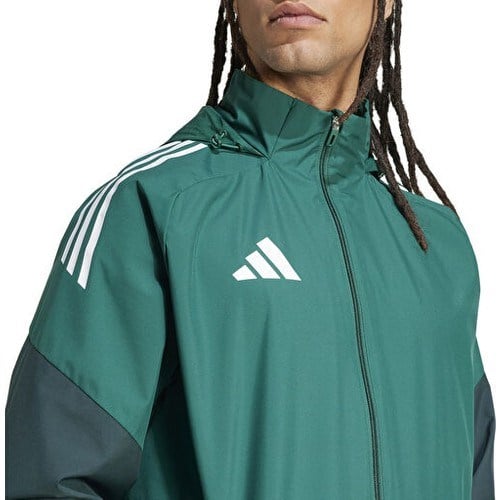 Adidas TIRO25C Aw Jkt Erkek Futbol Antrenman Yağmurluk JI8936 Renkli