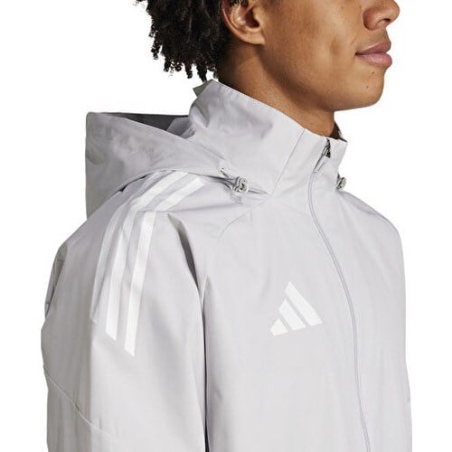 Adidas TIRO25C Aw Jkt Erkek Futbol Antrenman Yağmurluk Renkli 2XL Su Geçirmez Özellikte