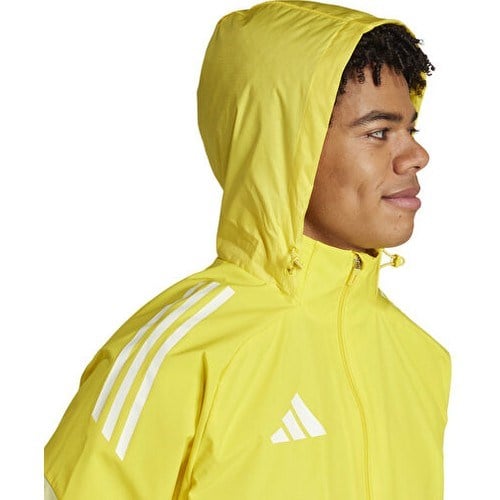 Adidas TIRO25C Aw Jkt Erkek Futbol Antrenman Yağmurluk JI8958 Sarı