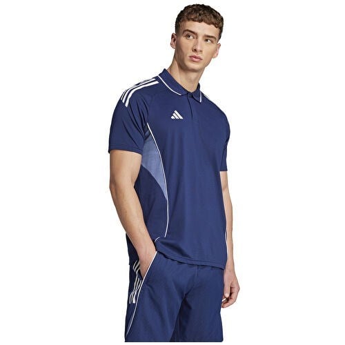 Adidas TIRO25C Erkek Futbol Polo Yaka Tişört JY1811 Lacivert