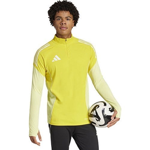 Adidas TIRO25C Tr Top Erkek Futbol Antrenman Uzun Kollu Tişört JI8956 Sarı
