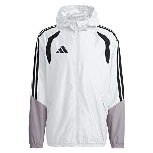 Adidas TIRO26C Aw Jkt Erkek Futbol Antrenman Yağmurluk KB0140 Beyaz