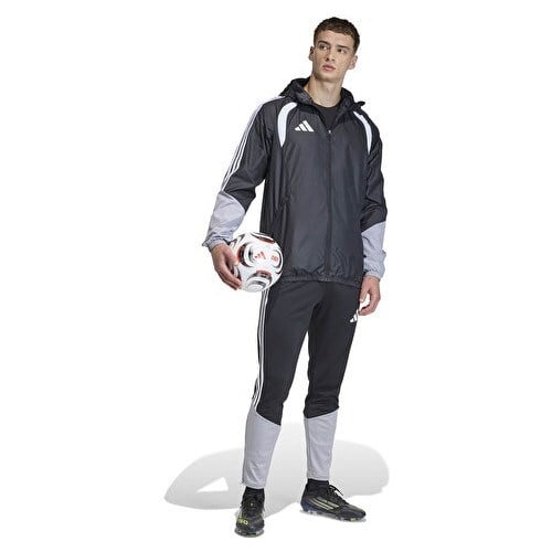 Adidas TIRO26C Aw Jkt Erkek Futbol Antrenman Yağmurluk JX4247 Siyah