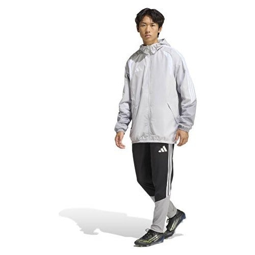 Adidas TIRO26C Aw Jkt Erkek Futbol Antrenman Yağmurluk KB0138 Gri