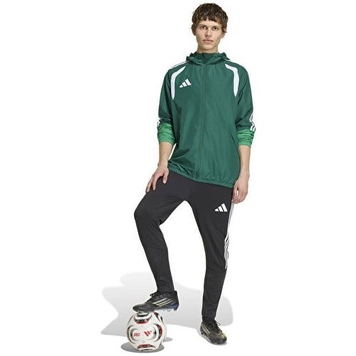 Adidas TIRO26C Aw Jkt Erkek Futbol Antrenman Yağmurluk KB0137 Yeşil