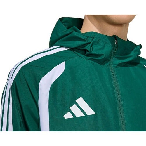 Adidas TIRO26C Aw Jkt Erkek Futbol Antrenman Yağmurluk KB0137 Yeşil