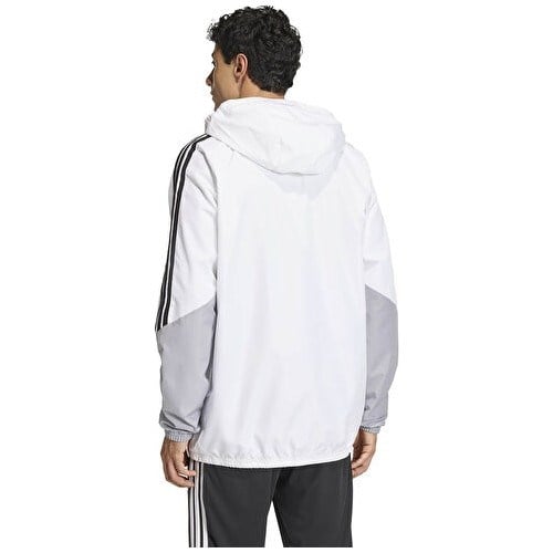 Adidas TIRO26C Aw Jkt Erkek Futbol Antrenman Yağmurluk KB0140 Beyaz