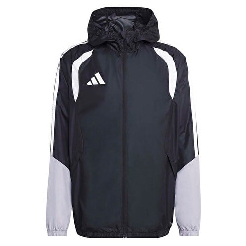 Adidas TIRO26C Aw Jkt Erkek Futbol Antrenman Yağmurluk JX4247 Siyah