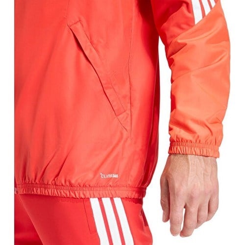 Adidas TIRO26C Aw Jkt Erkek Futbol Antrenman Yağmurluk KB0142 Kırmızı