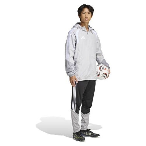 Adidas TIRO26C Aw Jkt Erkek Futbol Antrenman Yağmurluk KB0138 Gri