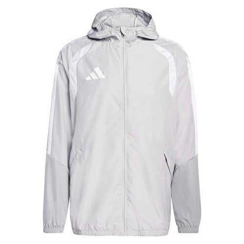 Adidas TIRO26C Aw Jkt Erkek Futbol Antrenman Yağmurluk KB0138 Gri