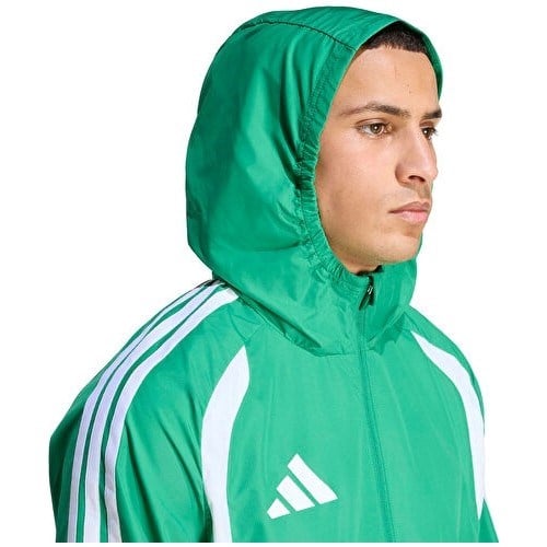 Adidas TIRO26C Aw Jkt Erkek Futbol Antrenman Yağmurluk KB0136 Yeşil