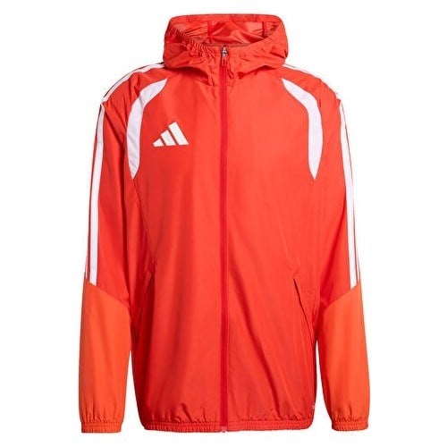 Adidas TIRO26C Aw Jkt Erkek Futbol Antrenman Yağmurluk KB0142 Kırmızı