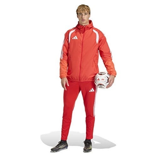 Adidas TIRO26C Aw Jkt Erkek Futbol Antrenman Yağmurluk KB0142 Kırmızı