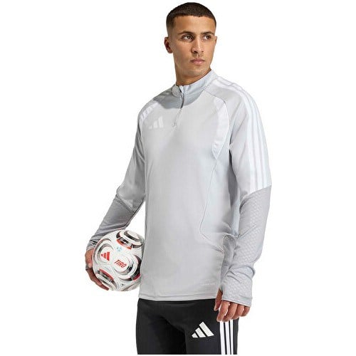 Adidas TIRO26C Top Erkek Futbol Uzun Kollu Antrenman Tişörtü KA7556 Gri