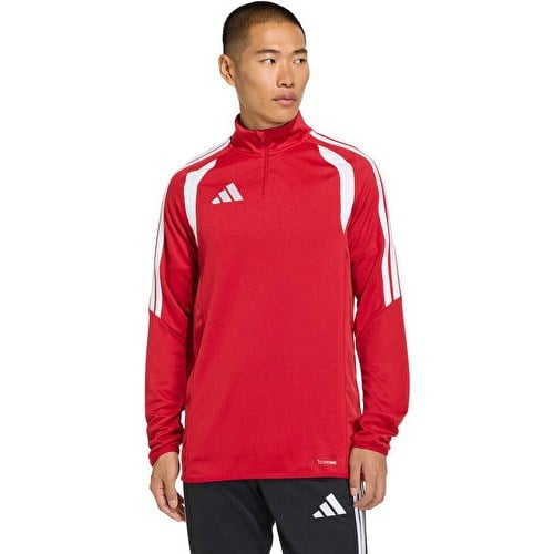 Adidas TIRO26L Tr Top Erkek Futbol Antrenman Uzun Kollu Tişört JY9694 Kırmızı