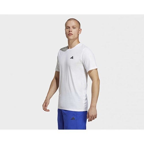 adidas Tr Es Fr T Erkek Antrenman Tişörtü Ic7440 Beyaz