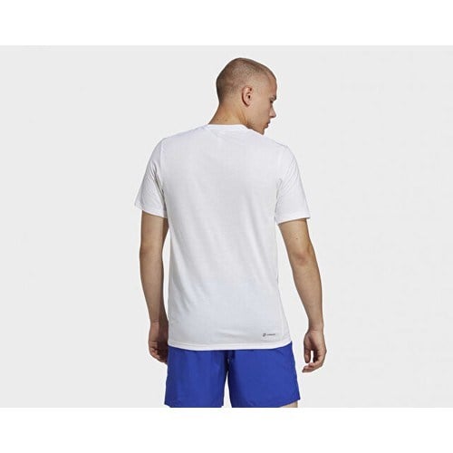 adidas Tr Es Fr T Erkek Antrenman Tişörtü Ic7440 Beyaz