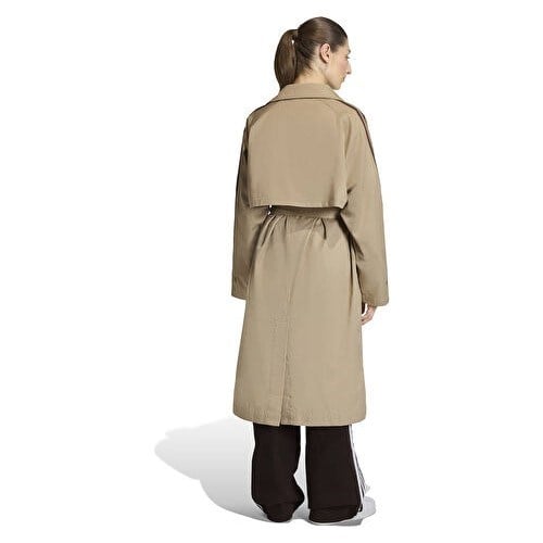 Adidas Trench Ct Tw Kadın Günlük Trençkot KD3734 Kahverengi