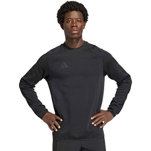 Adidas Tt Crew Erkek Futbol Sweatshirts JM5540 Siyah