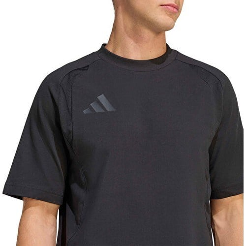 Adidas Tt Tee Erkek Futbol Tişörtü JM5543 Siyah
