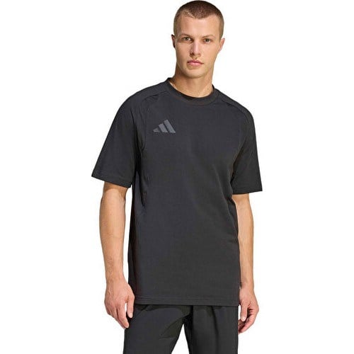Adidas Tt Tee Erkek Futbol Tişörtü JM5543 Siyah